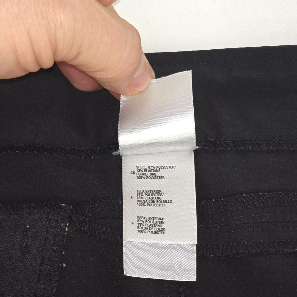 The North Face TNF Apex STH Capri Pants Women's 4 Black Soft Shell Activewear - Picture 6 of 16